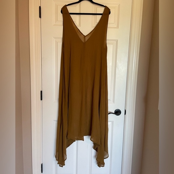 LACAUSA Other - EUC LACAUSA sheer brown bronze swim coverup small